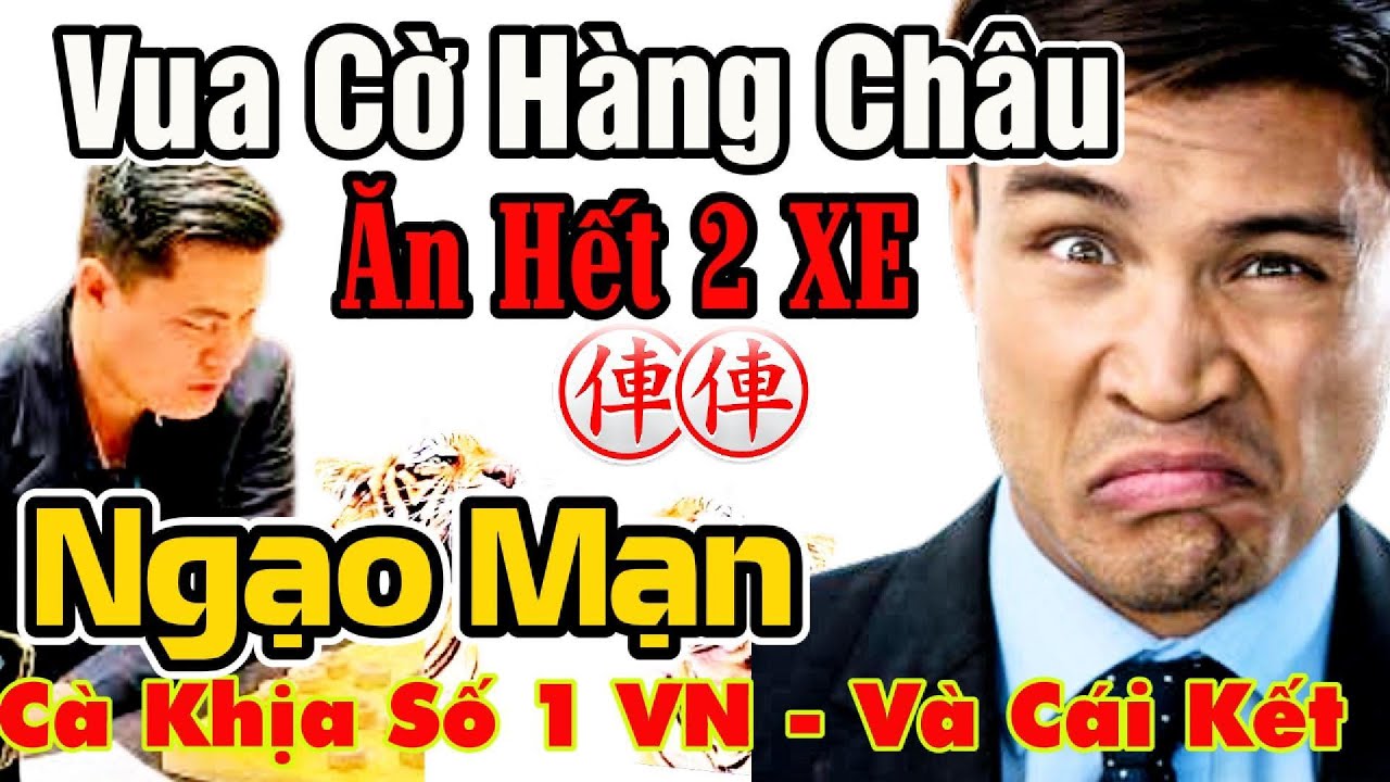 CTV - Vua cờ hàng châu ăn được 2 xe của lại lý huynh lên mặt cà khịa và cái kết