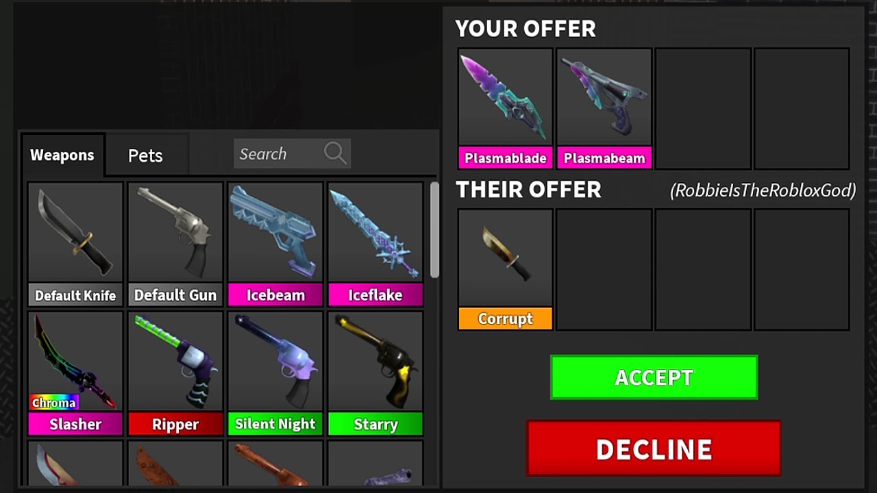 WHAT DO PEOPLE TRADE For SKOOL? (MM2) 
