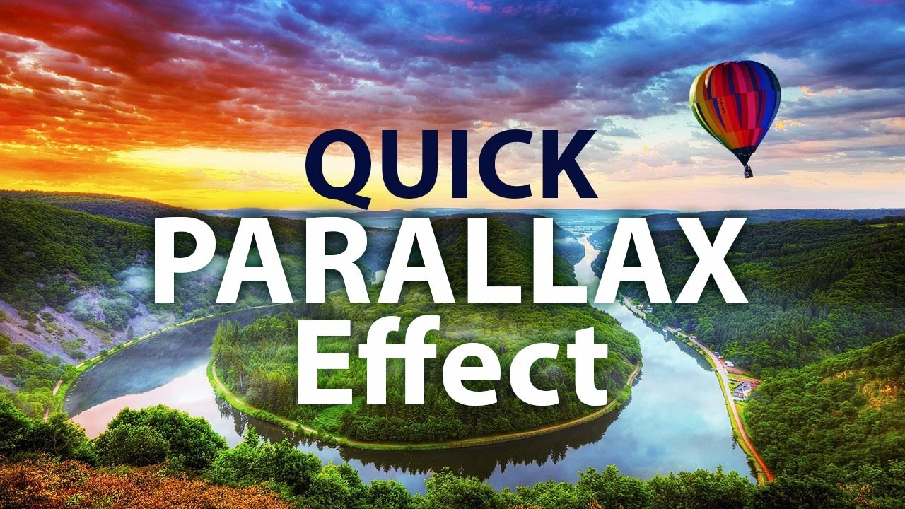 AEplus 014 - How To Make Parallax Photo Effect In After Effects. Quick 2D to 3D Conversion (2.5D)