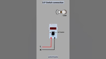 Dp switch ka connection kese kare || how to do DP switch connection || D.P switch connection#skills