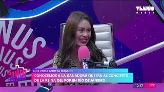 Conocemos a la ganadora que irá al concierto de la Reina del Pop en Rió de Janeiro