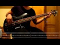 Bruno Mars - Locked out of heaven (Bass cover with tabs)