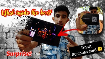 ഒരു കിടിലൻ product✨/ amazing product reaches to me😲/Smart contacts business card