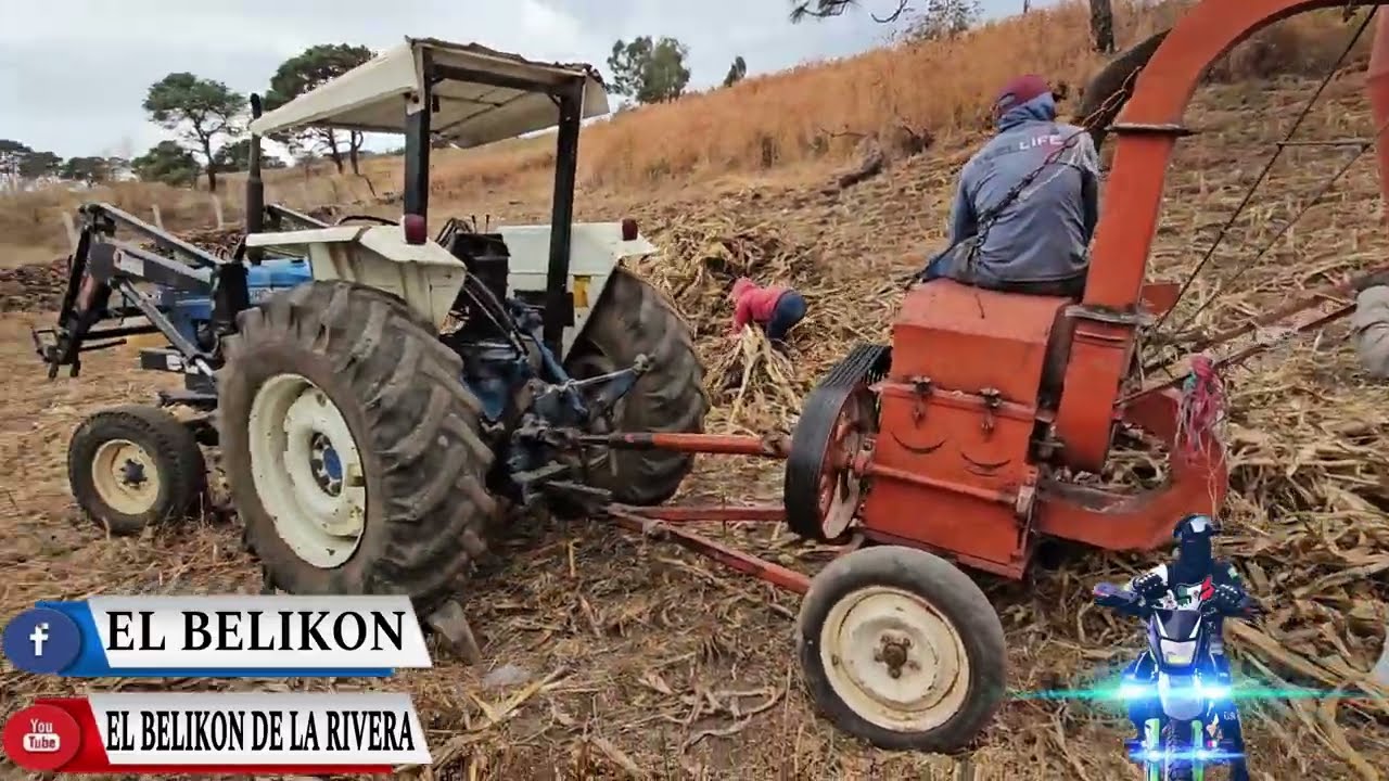 MOLIENDO EL RASTROJO 💪🚜🌽