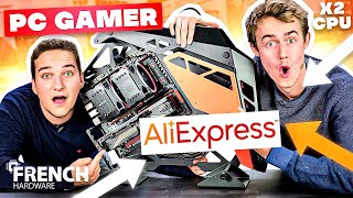 ACHETER UN PC GAMER ALIEXPRESS ! (double processeur) видео