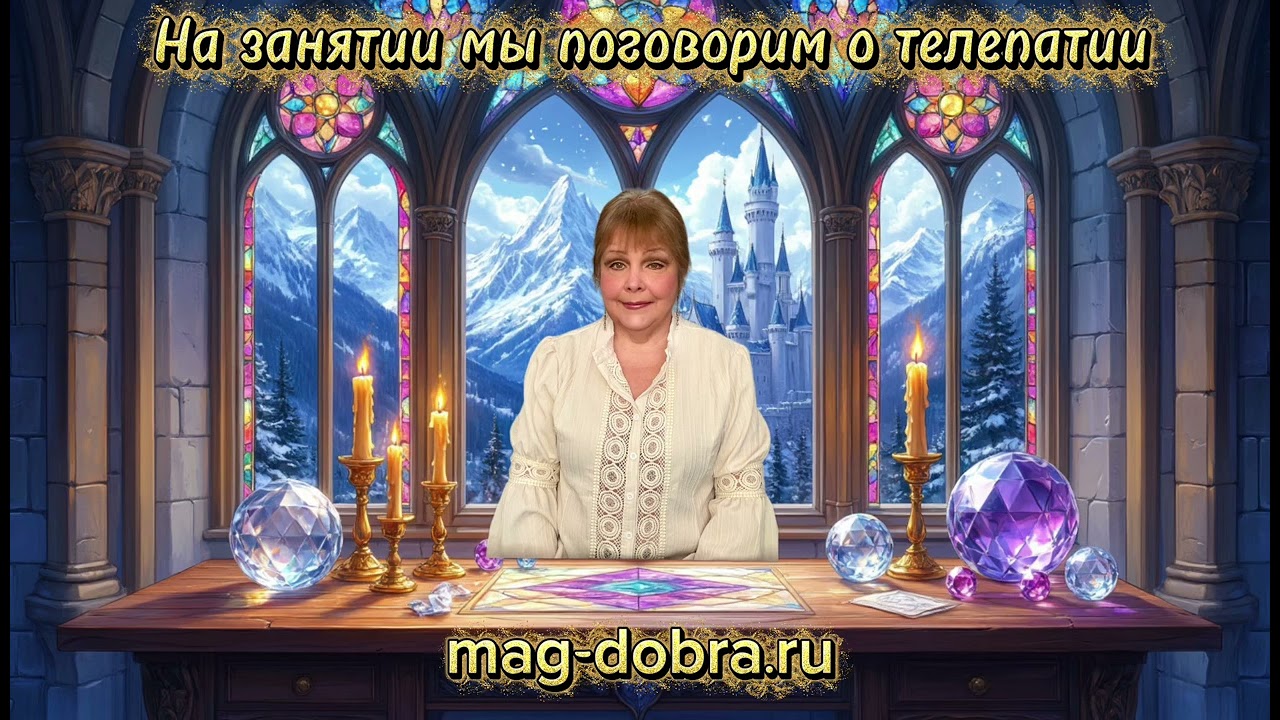 На занятии мы поговорим о телепатии Магическая лаборатория 47