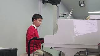 Marcus Weiss plays at the Winter Recital, 2023