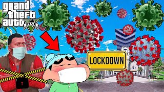 Shinchan and Franklin Surviving Covid 19 Virus in GTA 5 [Hindi]