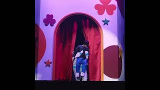 Jin Wearing The Alien Costume