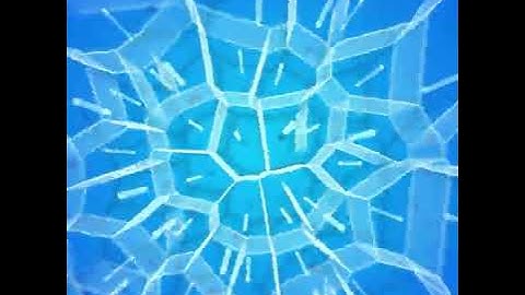 Voronoi diagram created and animated in Photoshop