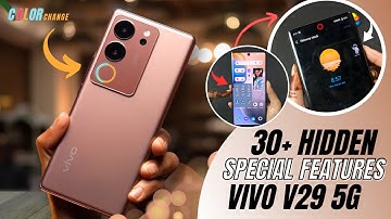 Vivo V29 5G Tips And Tricks 🔥 Hidden Top 30+ Special Features | Vivo V29