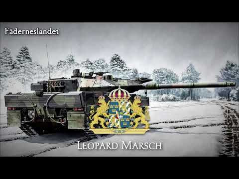Kingdom of Sweden Military March - "Leopard Marsch"