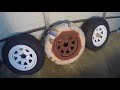 PART19 HORSE TRAILER REBUILD – CLEANING AND PAINTING WHEEL RIMS