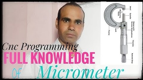 Full knowledge of micrometer. learn CNC machine PROGRAMMING contact to 8168766839