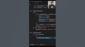🐍 Como fechar conexão, Python + MySql  - Aula completa no canal  🤑 #shotrs   #python