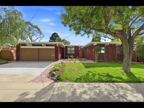 1708 Monticello Road, San Mateo, CA home video tour