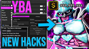 [YBA]  Your Bizarre Adventure/YBA Script Hack | Give Stands | Item Farm  Auto Farm🎄 2023