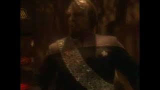 DS9 Worf and Martok discuss marriage (You are Cordially Invited)