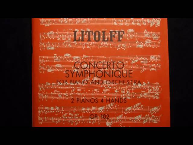 Litolff - Concerto symphonique n°4: Scherzo : P.Entremont / National Philh Orch / O.Kamu