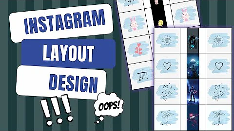 How To Fix Instagram Post Designing | Instagram Feed Layout Idea's