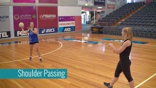 Shoulder Pass - NetballCoach.Tv Basic Skill #5