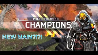 Apex Legends Season 12 - Kings Canyon - Ranked Gameplay with Caustic