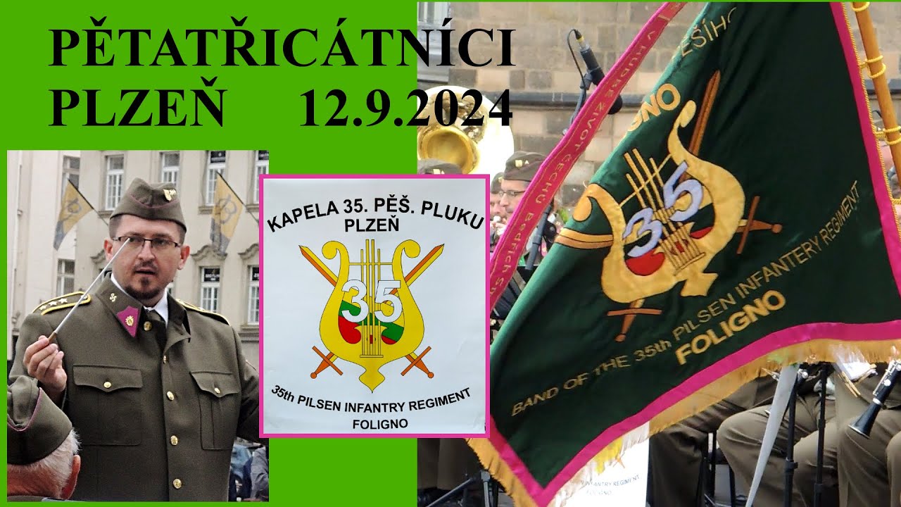 Pětatřicátníci v Plzni na náměstí 2024