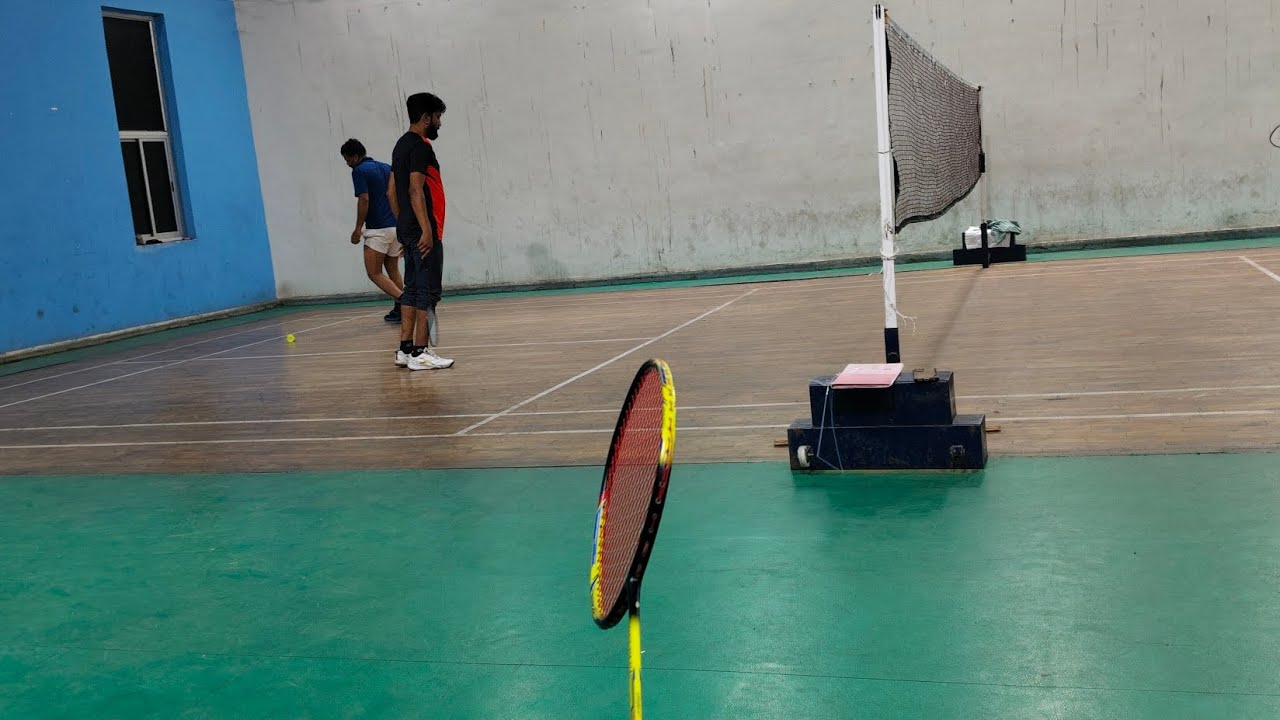 Playing badminton 🏸🏸