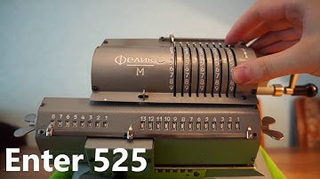 ARITHMOMETER FELIX-M VINTAGE RUSSIAN USSR ADDING MACHINE