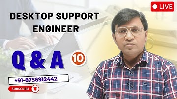 Desktop Support Engineer Interview | Real-Time Questions & Answers | Crack IT Support Job