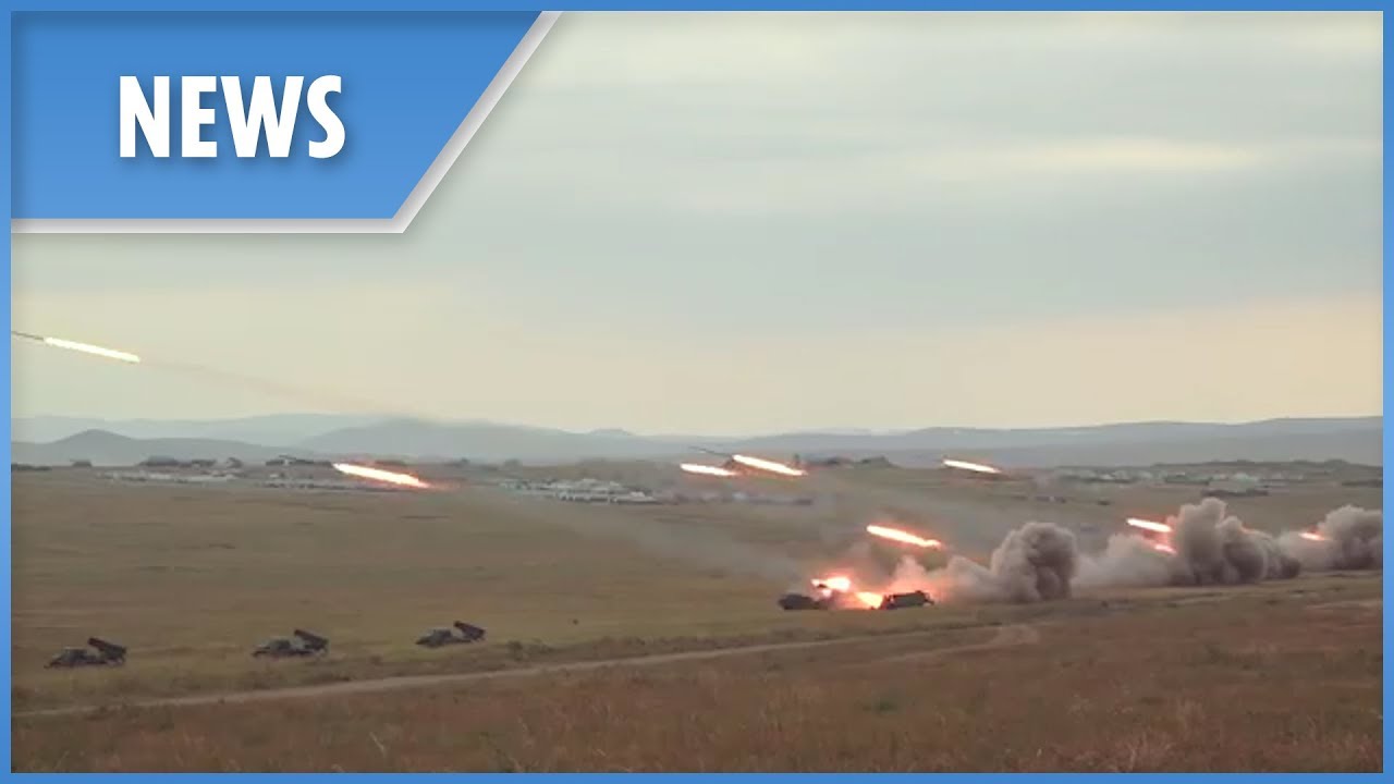 Vostok 2018: Large scale shooting from the Uragan MRSA