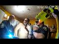 police rescue Mom from violent Son Spits on Cops, Resists Arrest