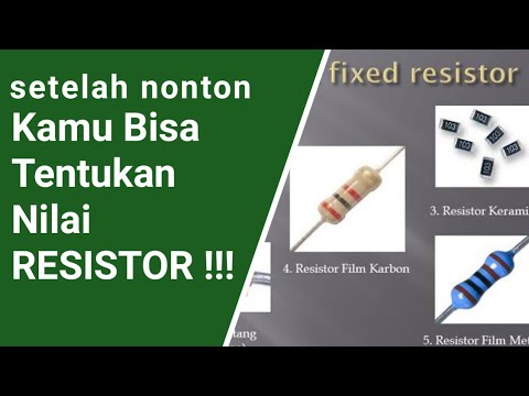 Cara Menghitung Nilai Resistor Dengan Cepat Dan Akurat Servislampuphilips Servislampuled Youtube