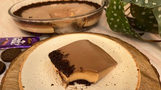 15 Mins Dessert With 2 Cups of Milk and Dairy Milk | Chocolate Caramel Pudding, Cold Dessert| Mousse