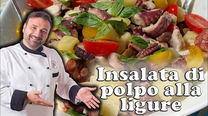 Insalata di polpo alla Ligure, tutti i segreti della cottura del polpo