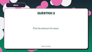Synonyms Antonyms Quiz | Antonym check: valuable = ? | English Vocabulary