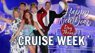 New Year's Eve PARTY On A Cruise Ship | Caribbean NEW YEAR'S Cruise Vacation Day Three