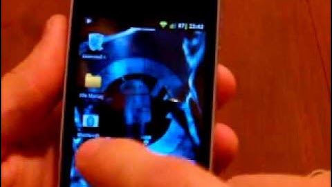 Motorola BackFlip - Android 2.3 CyanogenMod 7