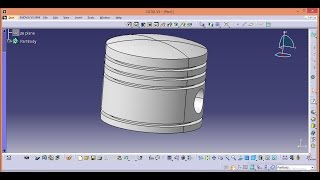 Radial engine assembly in CATIA|Piston|part:2