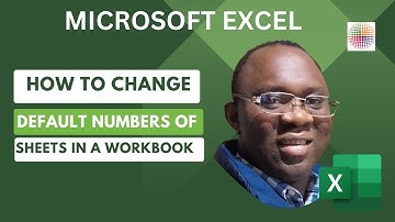How to Change Default Number of Sheet in a Workbook in Excel | Step-by-Step Tutorial