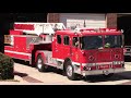 8v92 torrance fire  ems truck 96 reserve and rescue 96 responding