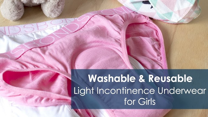 Washable and Reusable Light Incontinence Underwear for Boys 