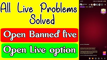 Likee live option | How to open banned live | All live problems solved in 2 minutes 😍😱😱