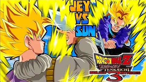 REUPLOAD: Team TRUNKS VS Team GOKU!!! - Tenkaichi 3-4 Squad Strikes