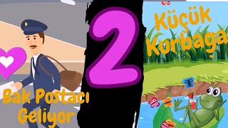 Küçük Kurbağa & Bak Postaci Geli̇yor 2 Çocuk Şarkısı Tek Video