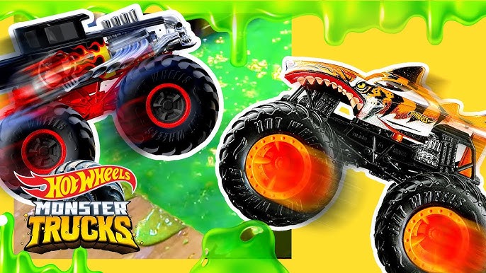 Hot Wheels Monster Trucks L'Inarrêtable Tiger Sh…