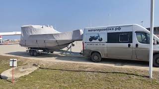 Перевозка катера в Астрахань