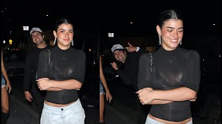 David Dobrik and Dixie DAmelio are all smiles as they head out to party in WeHo