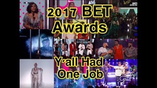 review 2017 bet awards a technical mess recap