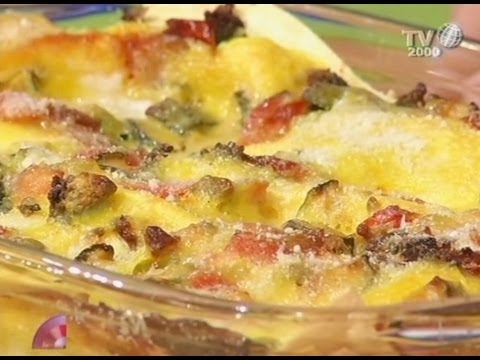 Quel Che Passa Il Convento Lasagne Alle Verdure Con Provola E Zafferano Youtube